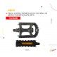 (114166B) PEDAL INFANTIL NECO WP188 1/2 negro