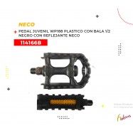 (114166B) PEDAL INFANTIL NECO WP188 1/2 negro