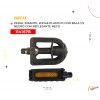 (114167B) PEDAL INFANTIL NECO WP148 1/2 negro