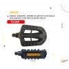 (114169) PEDAL INFANTIL NECO WP190 9/16 NEGRO
