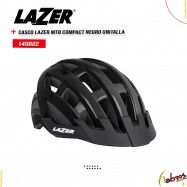 (140802) CASCO LAZER MTB COMPACT NEGRO UNITALLA
