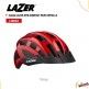 (140804) CASCO LAZER MTB COMPACT ROJO UNITALLA