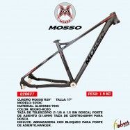 (020827) CUADRO MOSSO 929XC R29 T17 NEGRO/ROJO 4