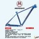 (020830) CUADRO MOSSO 7853XC R27.5 T17 AZUL CAMALEON E.P