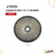 (108143) CASSETE MTB 11 VELOCIDADES 11-46 S-RIDE M500 PL-NE HG