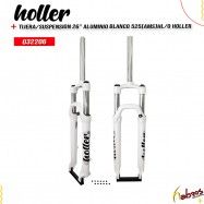 032206 (TIJERA DE SUSPENSIÓN RODADA 26 DE ALUMINIO, POSTE DE 28.6MM SIN ROSCA, PARA FRENO DE DISCO)