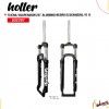 (032207) TIJERA DE SUSPENSIÓN RODADA 26 DE ALUMINIO, POSTE DE 28.6MM SIN ROSCA, PARA FRENO DE DISCO, CON BLOQUEO HIDRÁULICO)