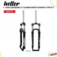 (032213) TIJERA DE SUSPENSIÓN 27.5 DE ALUMINIO,MOD: NE525(AMS)HL/O POSTE DE 28.6MM SIN ROSCA, PARA FRENO DE DISCO
