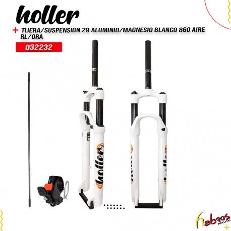 (032232) TIJERA DE SUSPENSIÓN DE AIRE, RODADA 29 DE ALUMINIO Y MAGNESIO, HOLLER