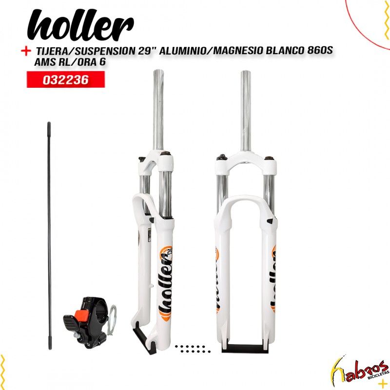 (032236) TIJERA DE SUSPENSIO  R-29 ALUMINIO MAGNESIO BLANCO 860SAMS RL/ORA HOLLER