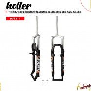 (032211) TIJERA DE SUSPENSION RODADA 29 DE ALUMINIO, POSTE DE 28.6MM SIN ROSCA, PARA FRENO DE DISCO