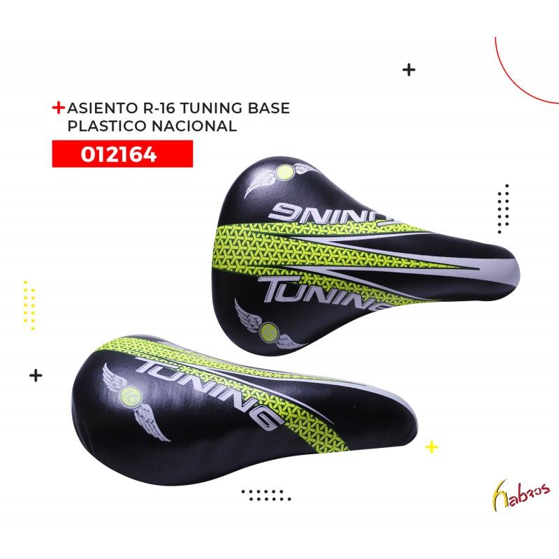 (012164) ASIENTO R-16 TUNING BASE PLASTICO NACIONAL 25