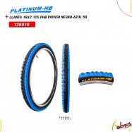 (126010) LLANTA 16X2.125 PHB PAYASO NEGRO-AZUL  50