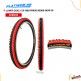 (123010) LLANTA 26X2.125 PHB PAYASO NEGRO-ROJO 50