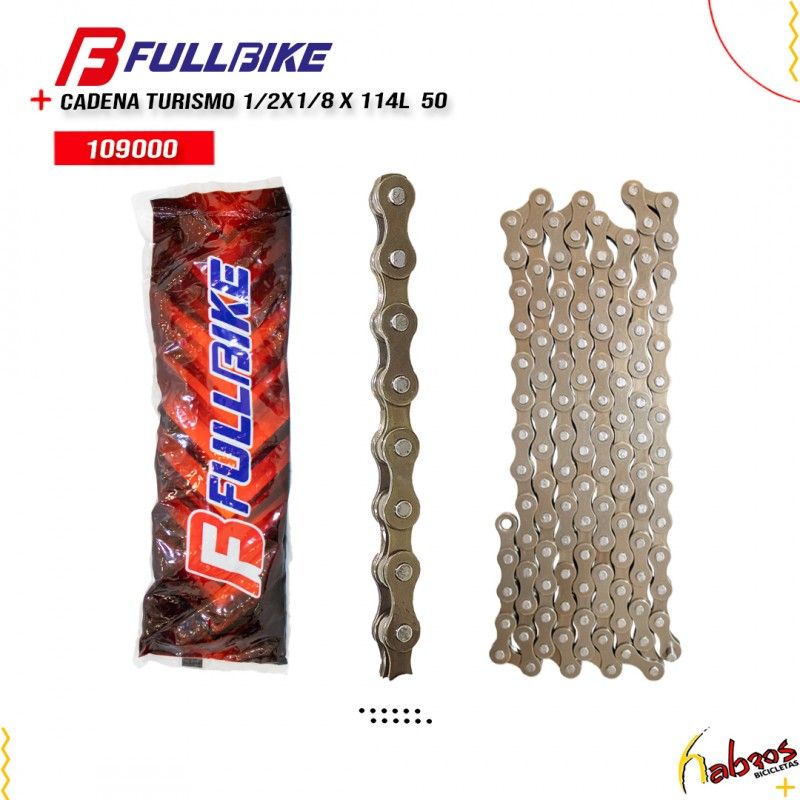 (109000) CADENA TMO 1/2X1/8 X 114L FULLBIKE 50