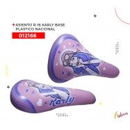 (012166) ASIENTO 16 KARLY  BASE PLASTICO NACIONAL 25
