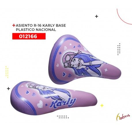 (012166) ASIENTO 16 KARLY  BASE PLASTICO NACIONAL 25