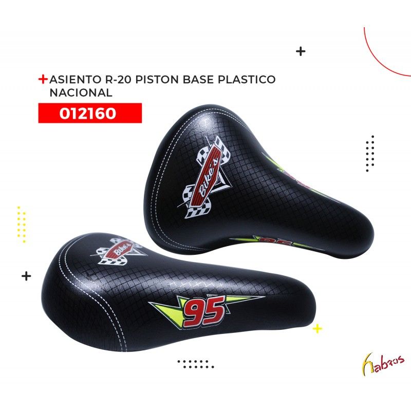 (012160) ASIENTO R-20 PISTON BASE PLASTICO NACIONAL
