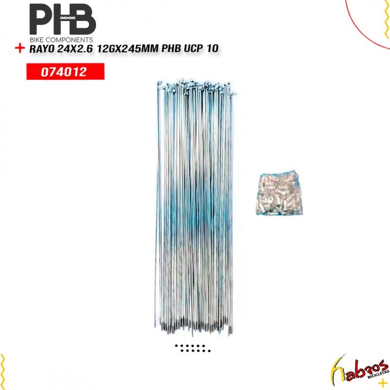 (074012) RAYO 24X2.6 12GX245MM PHB UCP 10