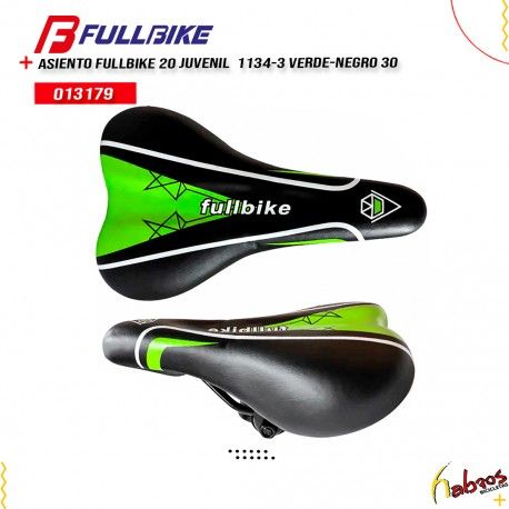 (013179) ASIENTO FULLBIKE 20 JUVENIL 1134-3 VERDE-NEGRO 30