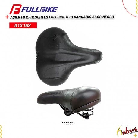 (013162) ASIENTO 2 RESORTES FULBIKE CON BROCHE CANNABIS 5602 NE 20