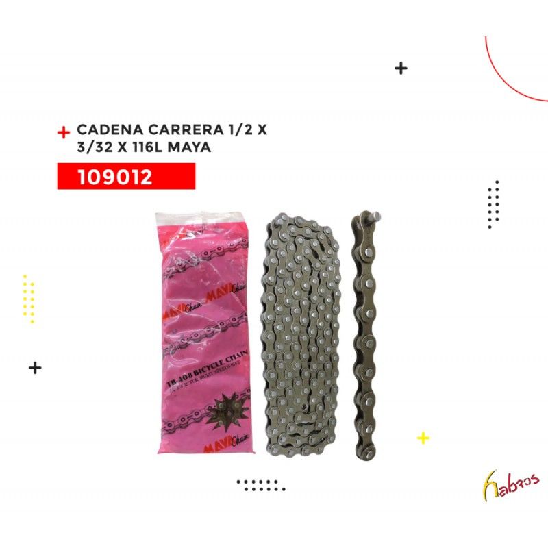 (109012) CADENA CARR 1/2x3/32X116L MAYA BOLSITA 50