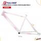 (02025) CUADRO MTB 26 FULLBIKE SIN TIJERA CON PIVOTE BLANCO-ROSA 4