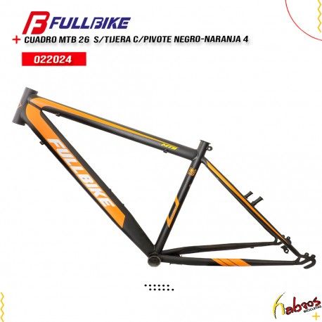 (022024) CUADRO MTB 26 FULLBIKE SIN TIJERA, CON PIVOTE, NEGRO-ANARAJADO4
