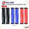 (047508) PUÑOS MTB 125MM NEGRO,NEGRO/ROJO, NEGRO/AZUL CON ARILLO 238