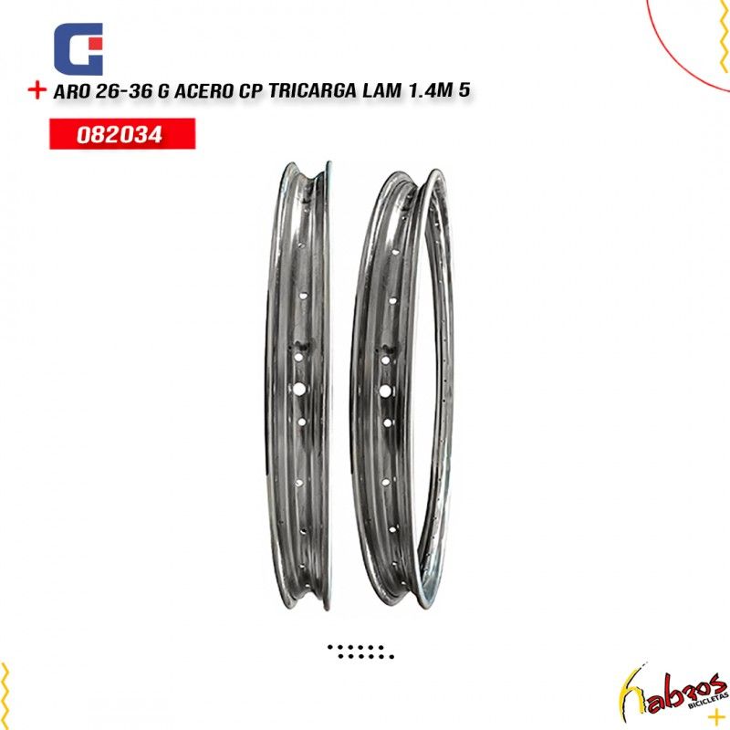 (082034) ARO 26-36 G ACERO CP TRICARGA LAM1.4M 5