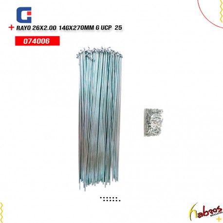 (074006) RAYO 26X2.00 14GX270MM G UCP  25