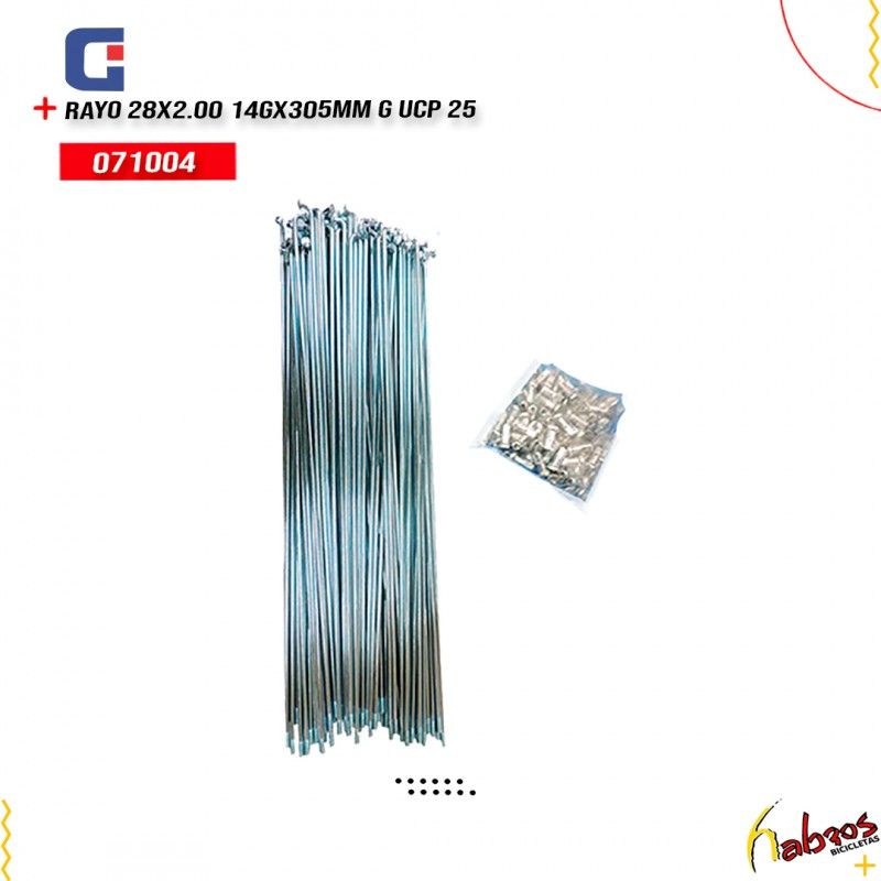 (071004) RAYO 28X2.00 14GX305MM G UCP 25