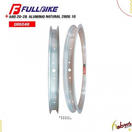 (086048) ARO 20-28 FULLBIKE ALUMINIO NATURAL 280G 10