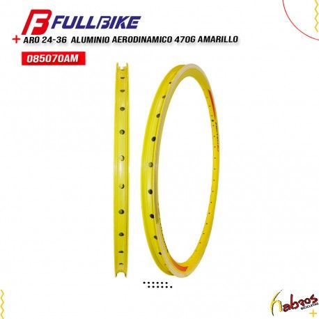 (085070AM) ARO 24-36 FULLBIKE ALUMINIO AERO 470GR AMARILLO 10