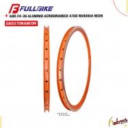 (085070NANEON) ARO 24-36 FULLBIKE ALUMINIO AERO 470G NARANJA NEON10