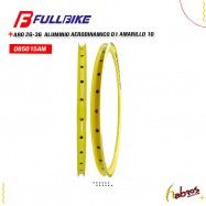 (085015AM) ARO 26-36 FULLBIKE ALUMINIO AERODINAMICO D1 AMARILLO 10