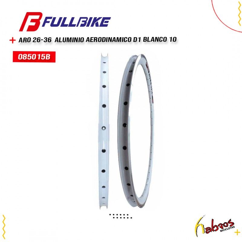 (085015B) ARO 26-36 FULLBIKE ALUMINIO AERODINAMICO D1 BLANCO 10
