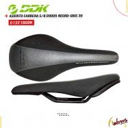 (013218DDK) ASIENTOCARRERA SIN BROCHED9005 NEGRO-GRIS25
