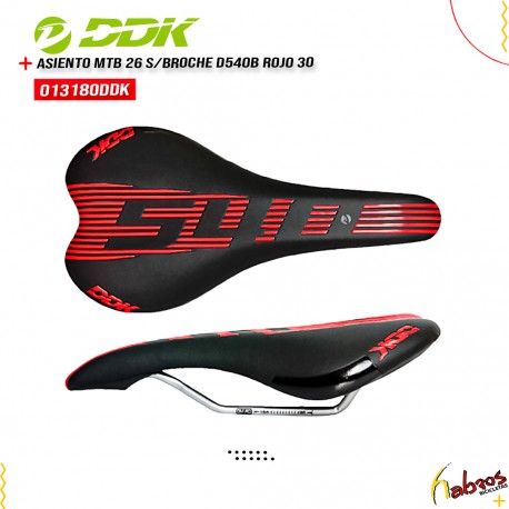 (013180DDK) ASIENTO MTB 26 SIN BROCHE D540B ROJO30