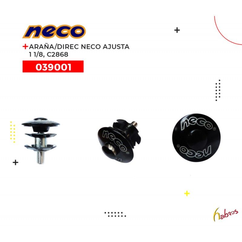 (039001) ARAÑA DIRECCIÓN NECO AJUSTA 1" 1/8