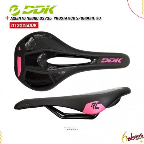 (013225DDK)  ASIENTO NEGRO-ROSA PROSTATICO