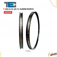 (085068) ARO 24-36 TEC ALUIMINIO VALVULA AMERICANA 035 7X  NEGRO10