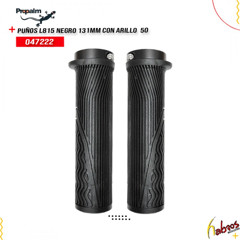(047222) PUÑOS PROPALM L815 NEGRO 131MM CON ARILLO  50
