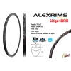 (080788) ARO 700C-32 ALEXRIMS DRAW 1.9S NEGRO  10