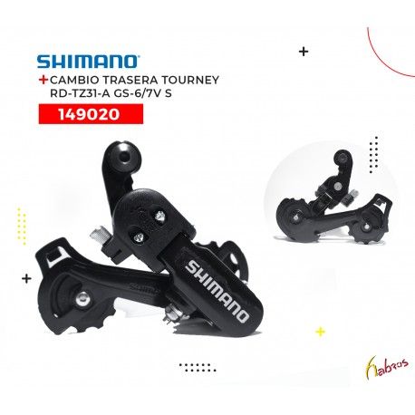 (149020) CAMBIO TRASERO TOURNEY RD-TZ31-A GS- 6/7V S