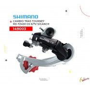 (149003) CAMBIO TRASERO TOURNEY RD-TZ400 G 6/7vel.  S/OREJA SHIMANO