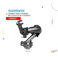 (149007) CAMBIO TRASERO TOURNEY RD-TY21-B G 6 VELOCIDADES SHIMANO