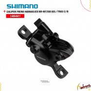 (146441) CALIPER FRENO HIDRAULICO BR-MT200 DELANTERO TRASERO CON BALATAS B01S RESINA
