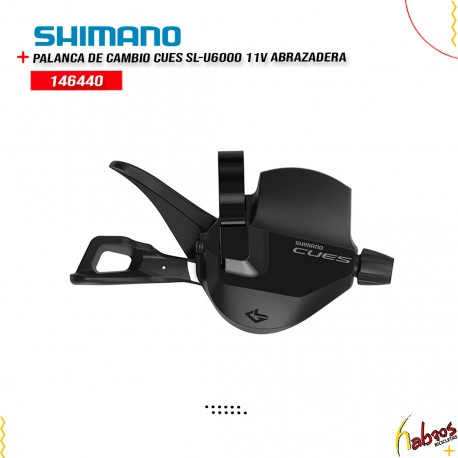 (146440) PALANCA DE CAMBIO CUES SL-U6000 11 VELOCIDADES ABRAZADERA