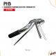 (041058) MANUBRIO TURISMO BAJO PHB  CROMADO 20